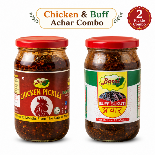 Baral’s Chicken & Buff Achar Combo