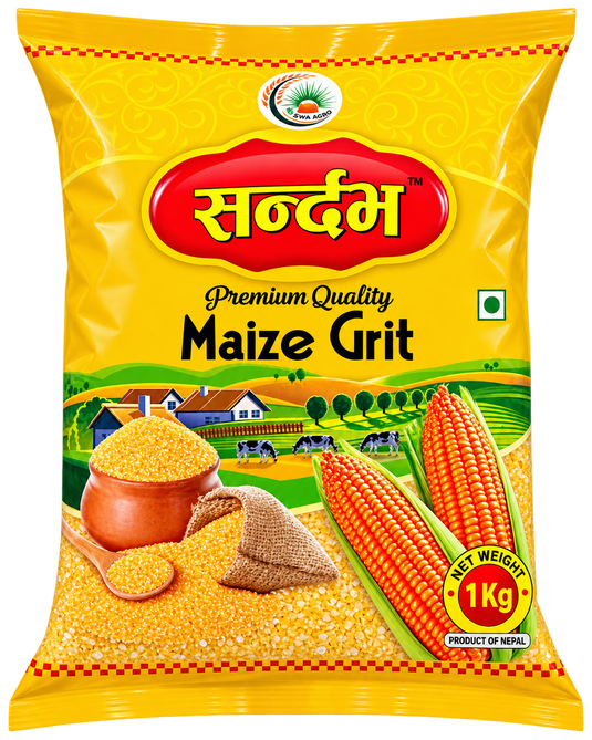 Makai Ko Chyakhla (Yellow Corn Grit)