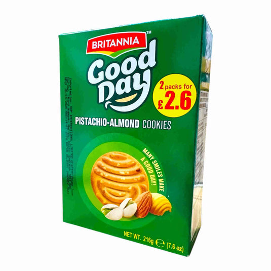 Britannia Good Day Cookies (Pistachio-Almond)
