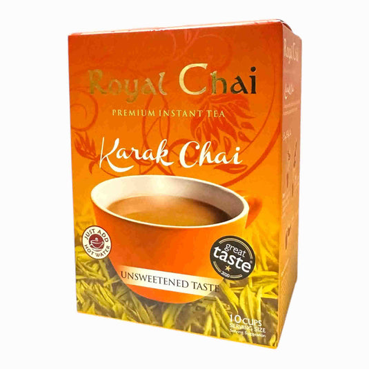 Royal Instant Karak Chai Unsweetened (10 Sachet)