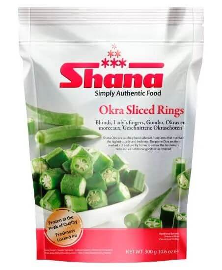 Shana Frozen Okra Sliced Ring