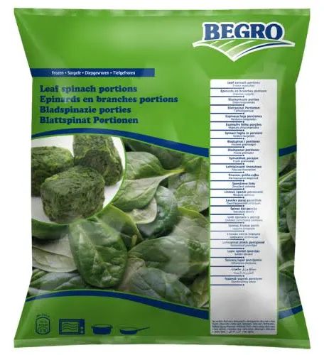 Begro Frozen Chopped Spinach (Palak)