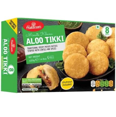 Haldiram Frozen Aloo Tikki