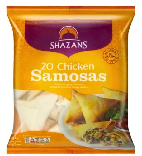 Shazans Frozen Chicken Samosas
