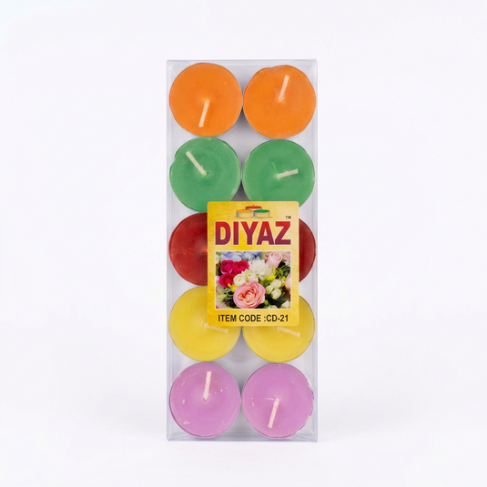 Diwali Colourful Candel