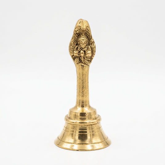Brass Pooja Bell (Ghanti) - Small