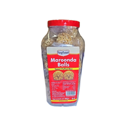 Soghat Maronda Balls (Bhuja Laddo) Jar