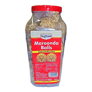 Soghat Maronda Balls (Bhuja Laddo) Jar