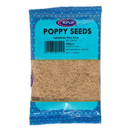Top-Op Poppy Seeds White