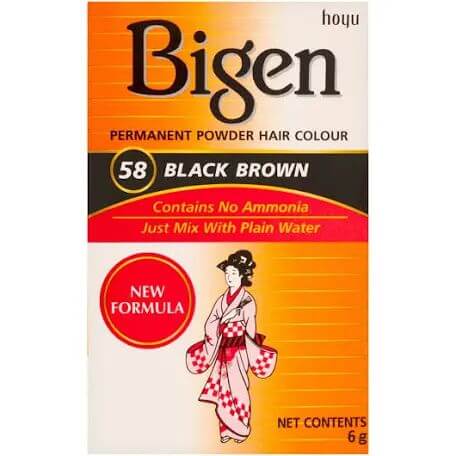 Bigen Hair Dye (58) Black Brown