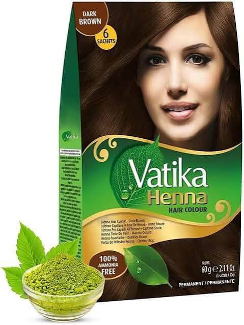 Vatika Henna Hair Colour -Dark Brown