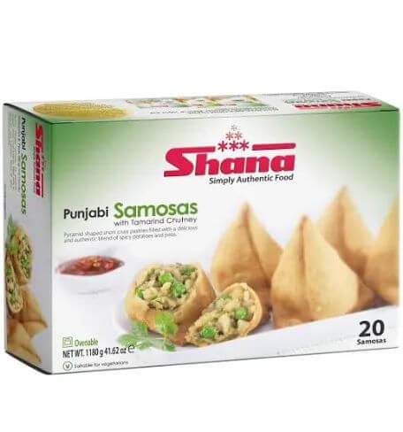 Shana Frozen Punjabi Samosa Family Pack