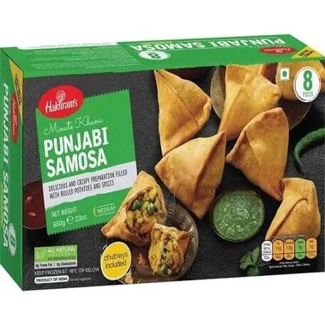 Haldiram Frozen Punjabi Samosa (Buy 1 Get 1 Free)