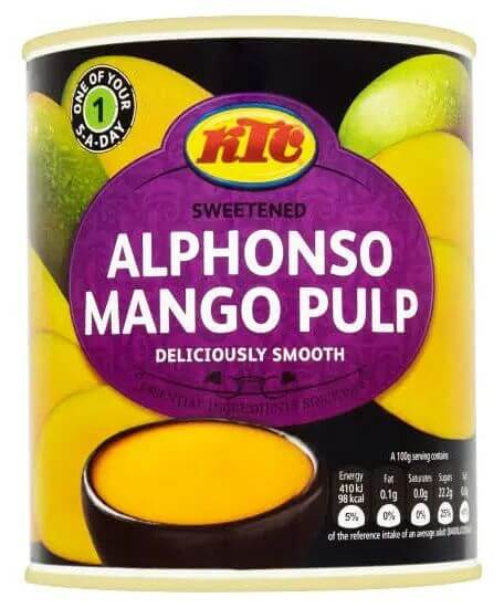 KTC Alphonso Mango Pulp