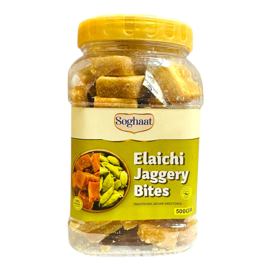 Soghat Elaichi Jaggery Bites