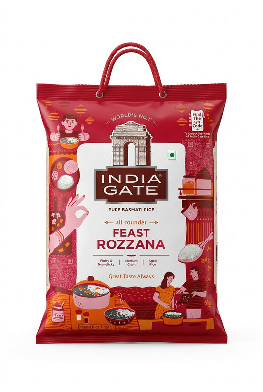 India Gate Feast Rozzana Pure Basmati Rice