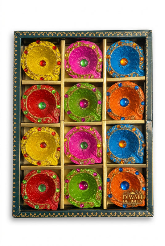 Fancy Diwali Diya Set