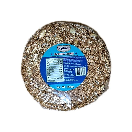 Soghat Rajgira Seel Chikki Gajak